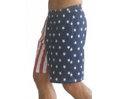 F600 Flag Shorts in American Flag Short