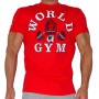 W101 World Gym Бодибилдинг футболки