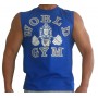 W190 World gym sleeveless muskel skjorta