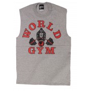 W190 World Gym ærmeløs muskel shirt