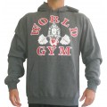 World Gym Hoodie Muscle Gorilla logo