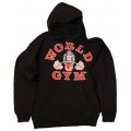 W850 World Gym Hoodie Muskel Gorilla logo